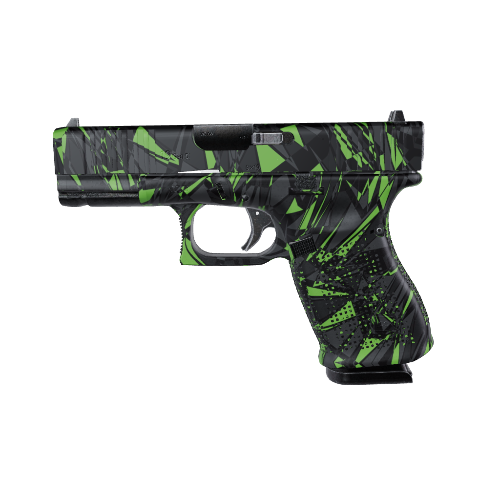 Pistol & Revolver Sharp Metro Green Camo Gun Skin
