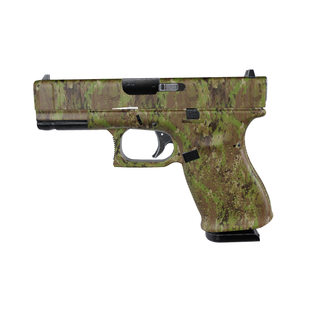 Pistol & Revolver Substrate Springfield Camo Gun Skin