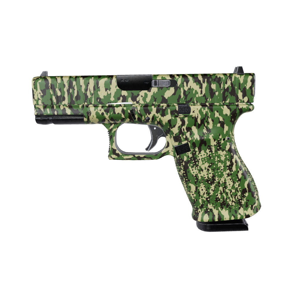 Pistol & Revolver Cumulus Jungle Camo Gun Skin 