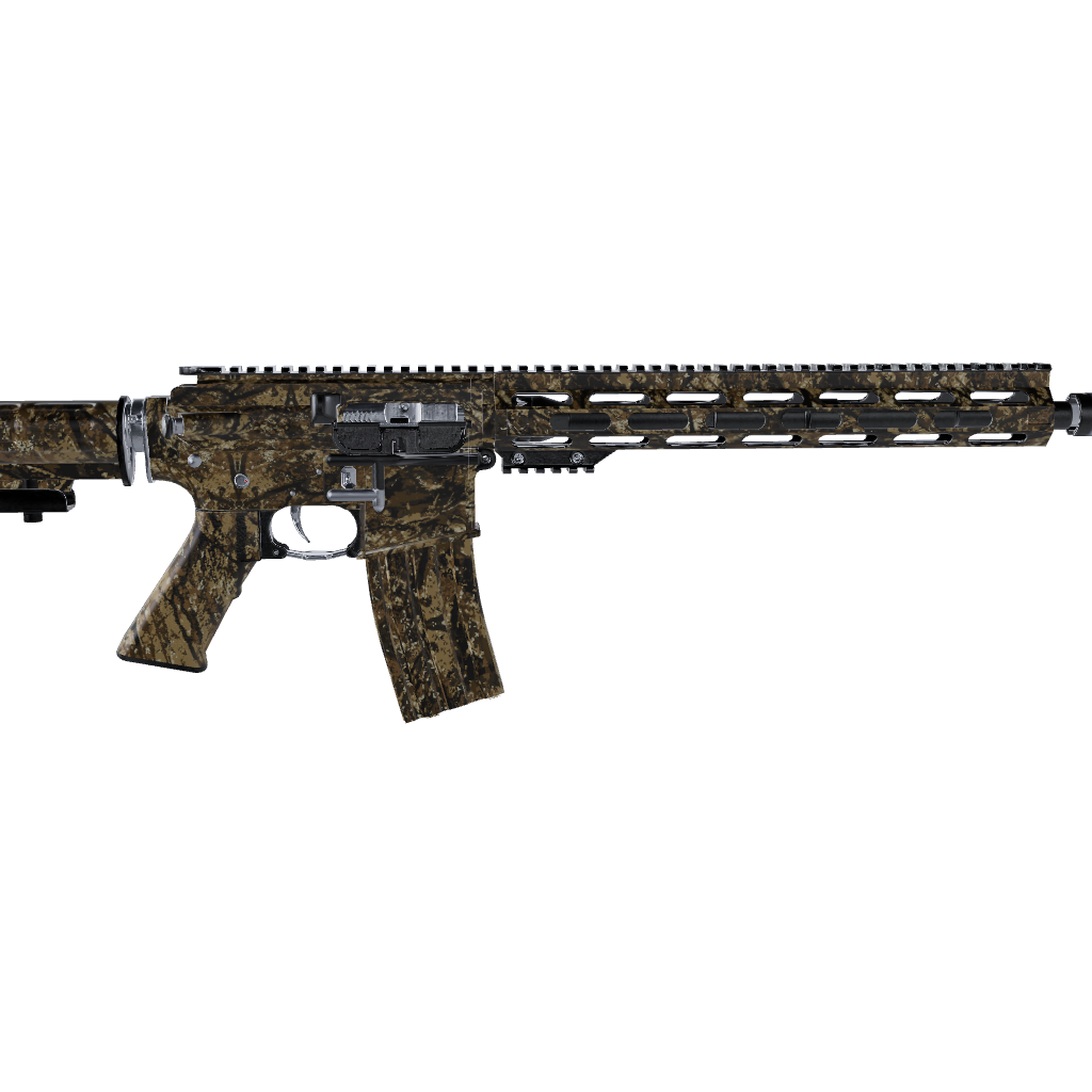 AR 15 RELV Marauder Camo Gun Skin Vinyl Wrap Film