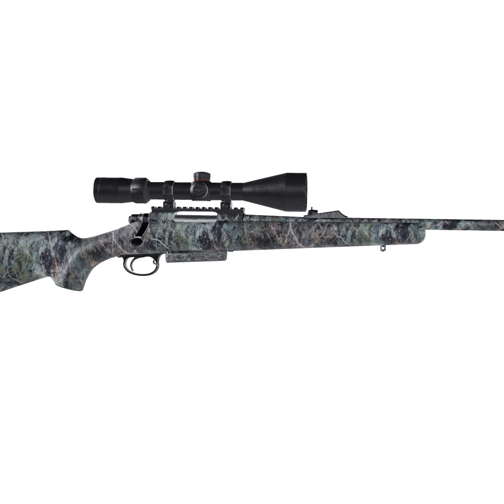 Rifle Stone Emperador Rose Marble Gun Skin Vinyl Wrap