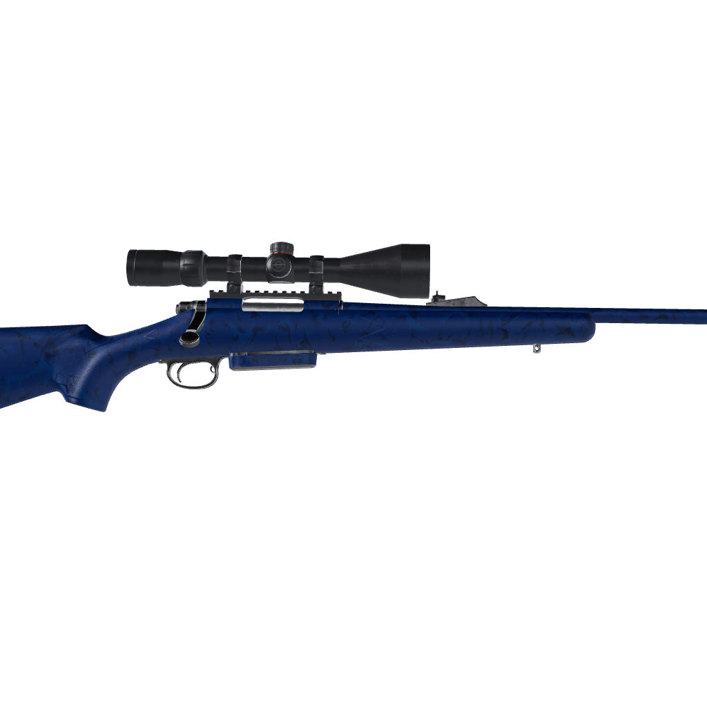 Rifle Battle Storm Elite Blue Camo Gun Skin Vinyl Wrap