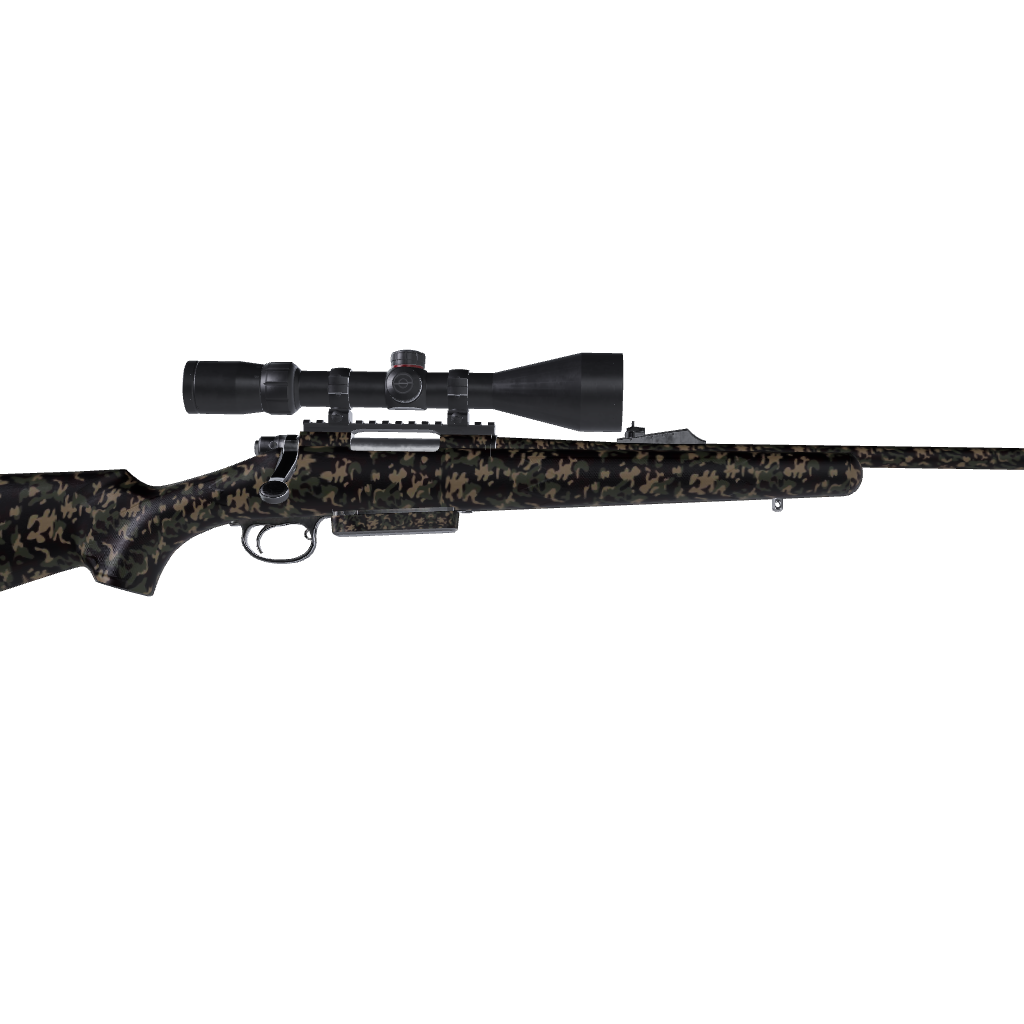 Rifle Classic Militant Blood Camo Gun Skin Vinyl Wrap