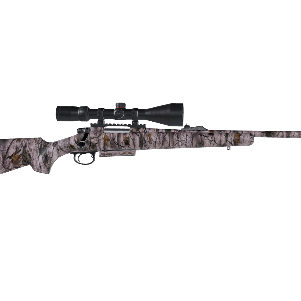 Rifle Nature Pink Forest Camo Gun Skin Vinyl Wrap