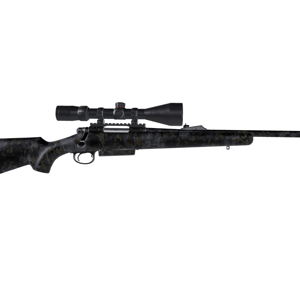 Rifle A-TACS U|CON Stealth Camo Gun Skin Vinyl Wrap Film