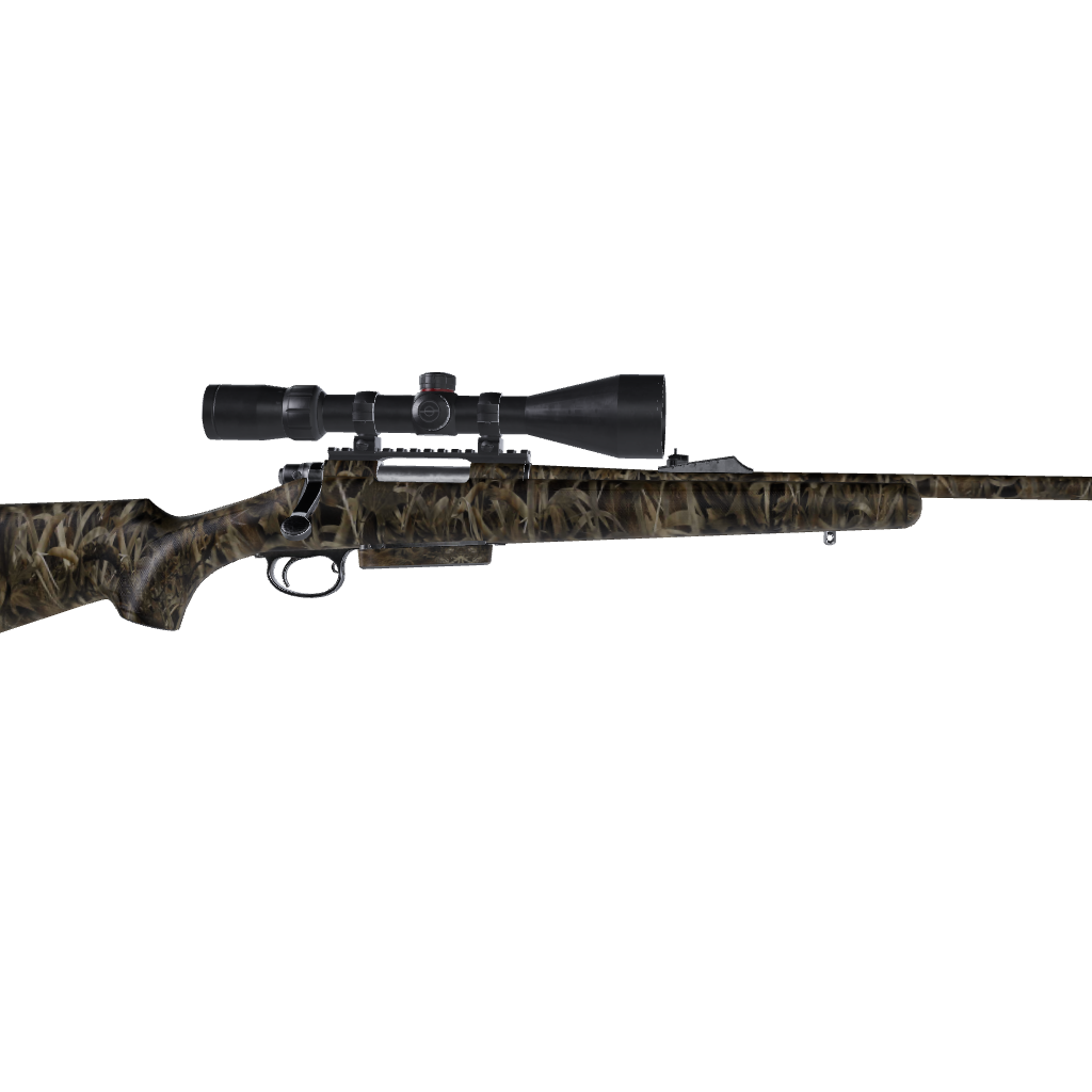 Rifle Nature Grassland Camo Gun Skin Vinyl Wrap