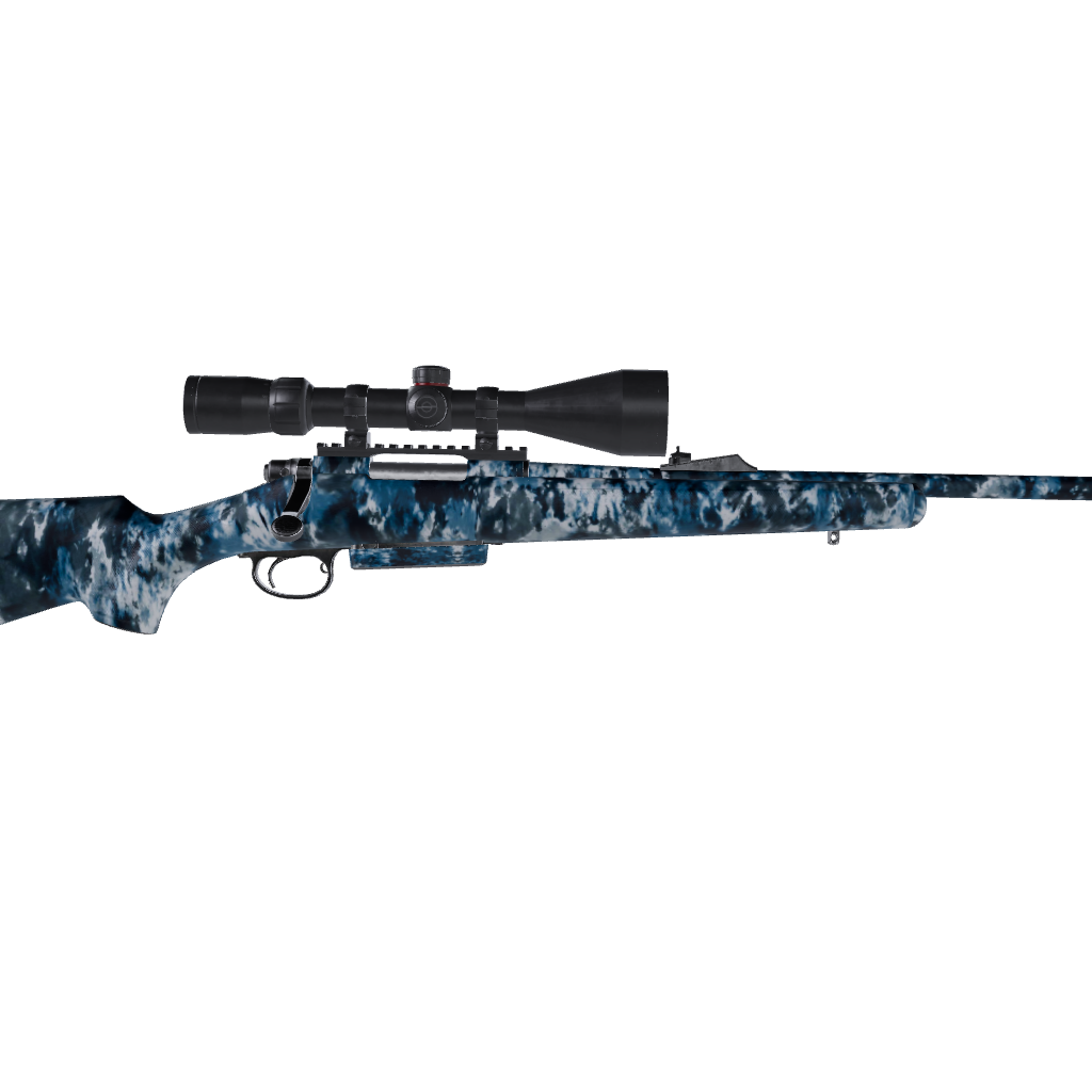 Rifle Tie Dye Acid Wash Gun Skin Vinyl Wrap