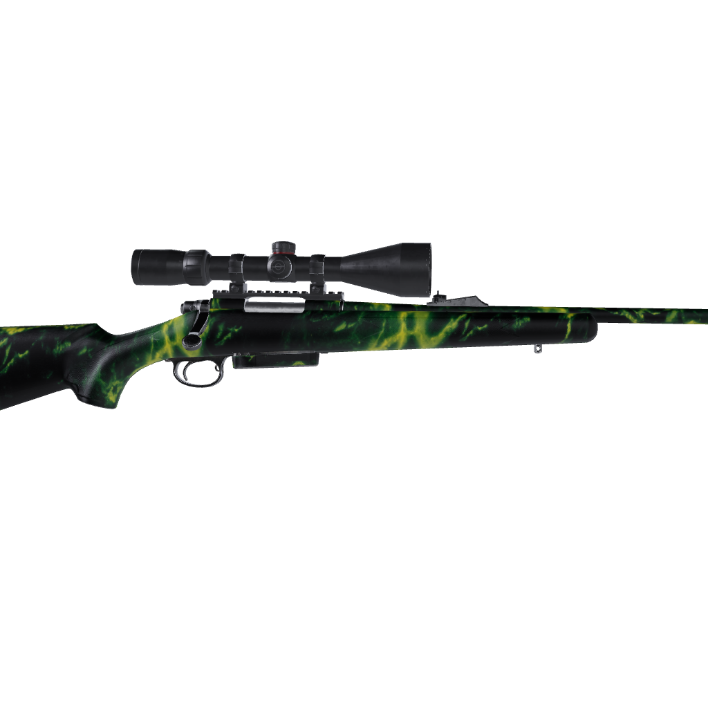 Rifle Stone Toxic Waste Marble Gun Skin Vinyl Wrap