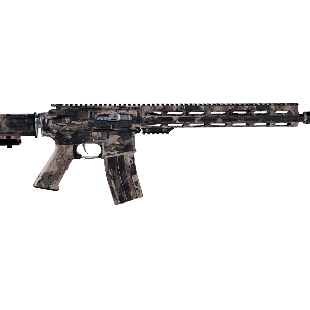 AR 15 Substrate Saigon Camo Gun Skin Pattern Film