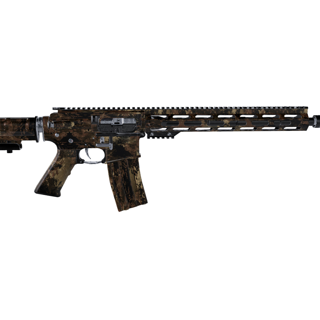 AR 15 Substrate Spoor Camo Gun Skin Pattern Film