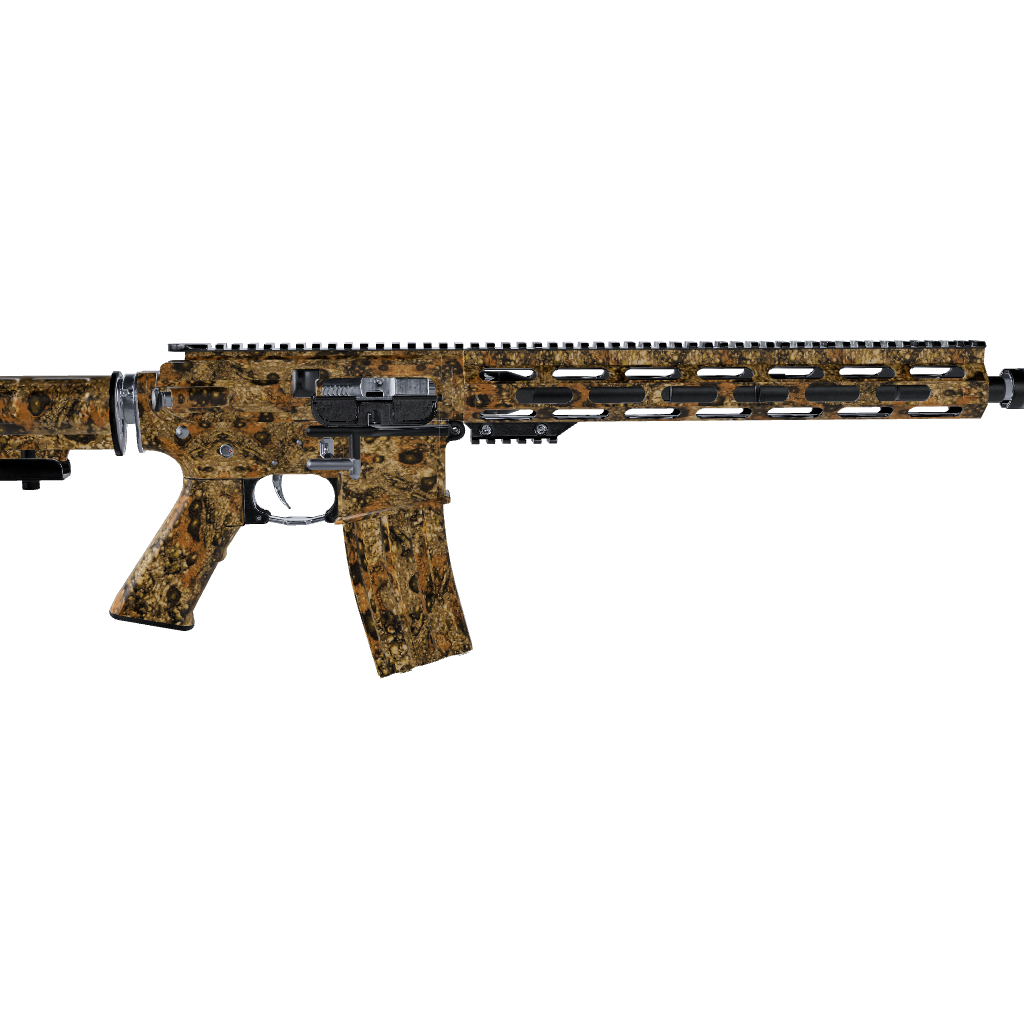 AR 15 Toadaflage Ear Wax Camo Gun Skin Vinyl Wrap