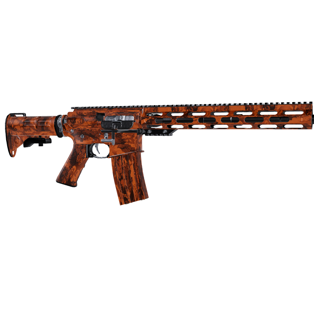 AR 15 Veil Stoke Blaze Camo Gun Skin Vinyl Wrap