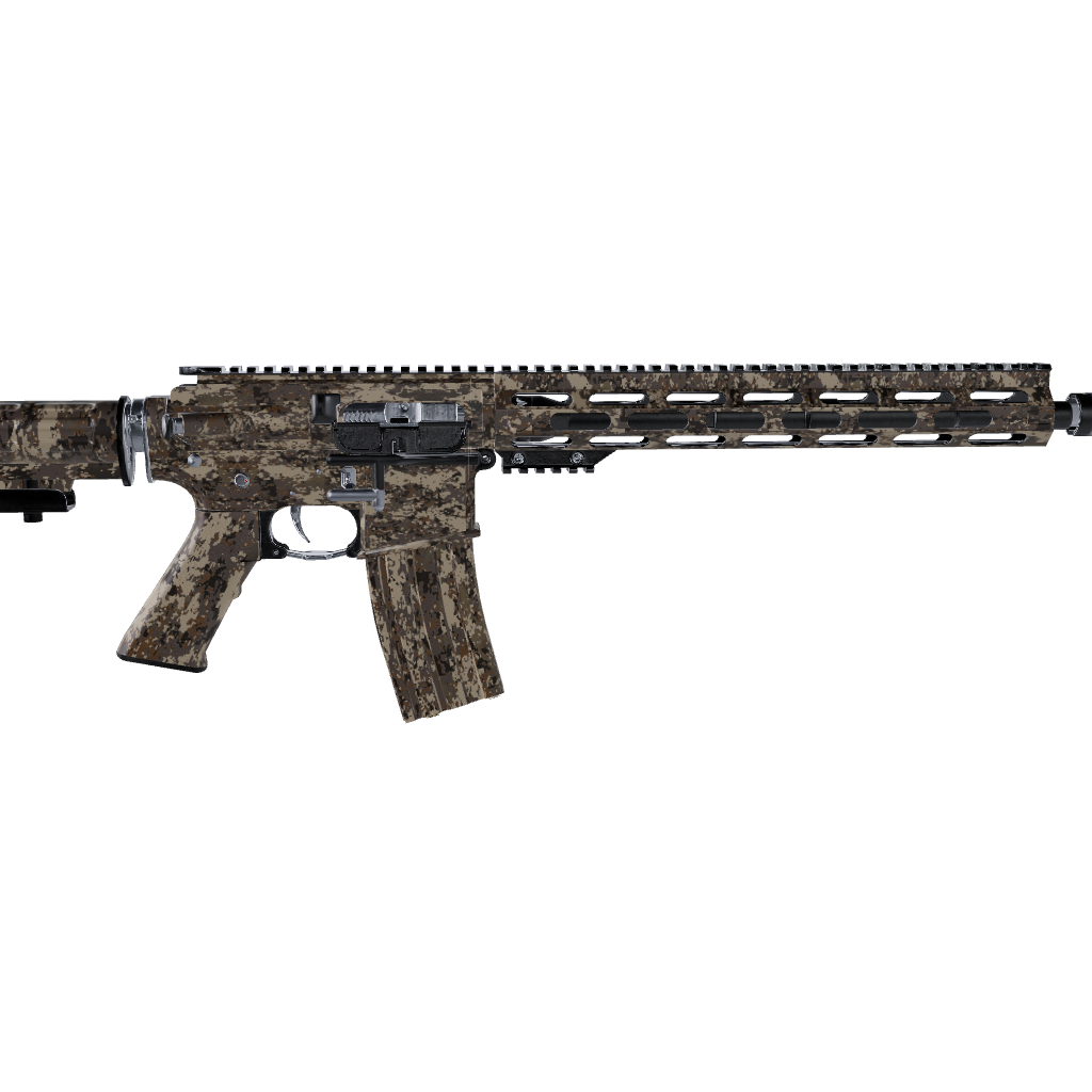 AR 15 Veil Terra M Camo Gun Skin Vinyl Wrap