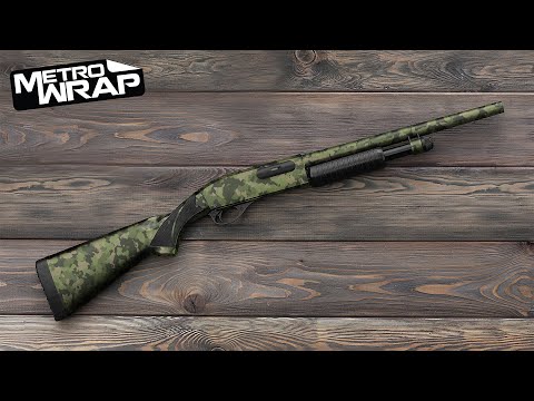 Shotgun Cumulus Snow Camo Gun Skin Vinyl Wrap