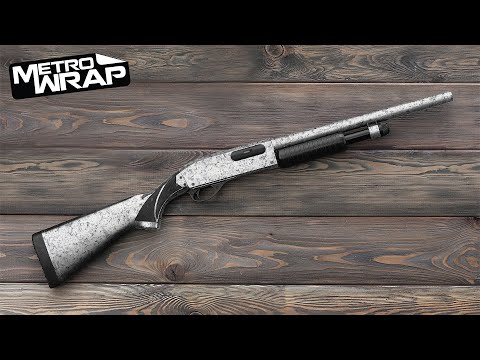 Shotgun Stone Thermal Marble Gun Skin Vinyl Wrap