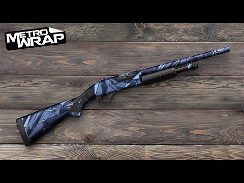 Shotgun Sharp Jungle Camo Gun Skin Vinyl Wrap