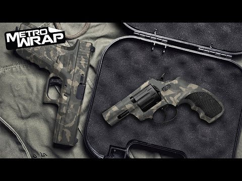 Pistol & Revolver Erratic Desert Camo Gun Skin Vinyl Wrap