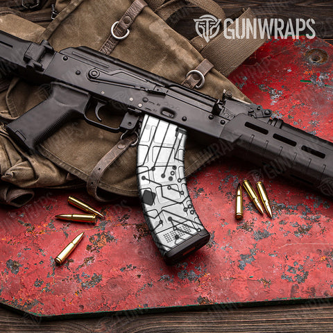 Circuit Board AK-47 Mag Gun Skin Vinyl Wraps
