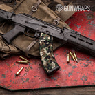 Cumulus Woodland Camo AK 47 Mag Gun Skin Vinyl Wrap