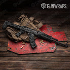 Damascus Black AK 47 Gun Skin Vinyl Wrap