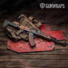 Damascus Fiesta AK 47 Gun Skin Vinyl Wrap