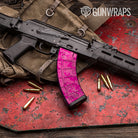 Digital Elite Magenta Camo AK 47 Mag Gun Skin Vinyl Wrap