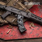 Digital Urban Night Camo AK 47 Mag Gun Skin Vinyl Wrap