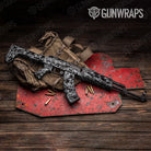 Digital Urban Night Camo AK 47 Gun Skin Vinyl Wrap