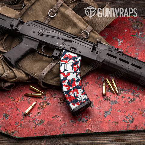 Erratic Camo AK-47 Mag Gun Skin Vinyl Wraps
