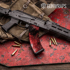 Galaxy Red AK 47 Mag Gun Skin Vinyl Wrap
