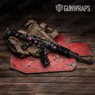 Hex DNA Neon Night AK 47 Gun Skin Vinyl Wrap