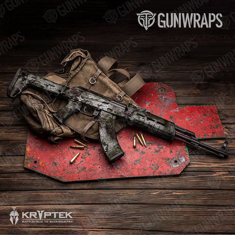 Kryptek Camo AK-47 Gun Skin Vinyl Wraps