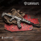 AK 47 Kryptek Obskura Driftwood Camo Gun Skin Vinyl Wrap