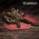 Nature Burning Voodoo Camo AK 47 Gun Skin Vinyl Wrap