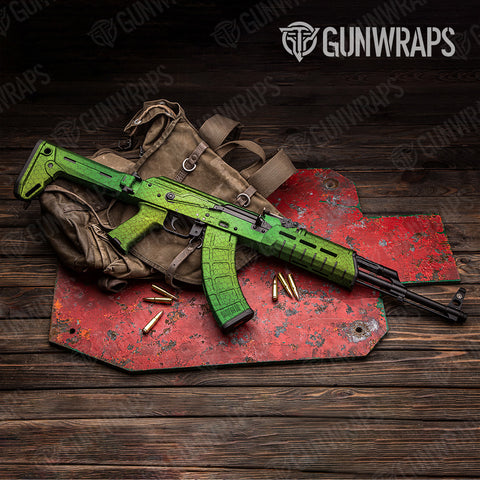 Animal Print AK-47 Gun Skin Vinyl Wraps