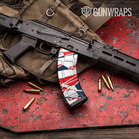 Sharp Camo AK-47 Mag Gun Skin Vinyl Wraps