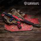 Shredded America Camo AK 47 Gun Skin Vinyl Wrap