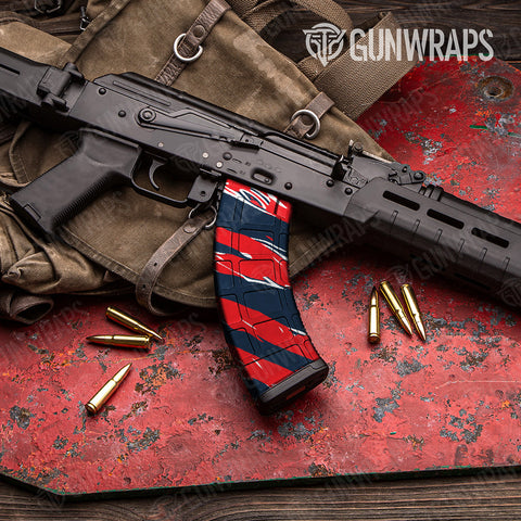 Shredded AK-47 Mag Gun Skin Vinyl Wraps