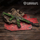Shredded Jungle Camo AK 47 Gun Skin Vinyl Wrap