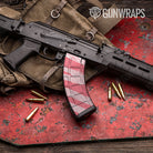 Shredded Pink Camo AK 47 Mag Gun Skin Vinyl Wrap