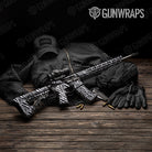 Animal Zebra AR 15 Gun Skin Vinyl Wrap