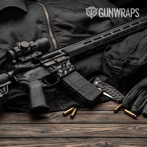 Bandana AR-15 Well Gun Skin Vinyl Wraps