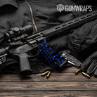 Circuit Board Blue AR 15 Mag & Mag Well Gun Skin Vinyl Wrap