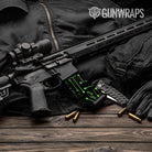 Circuit Board Green AR 15 Mag Gun Skin Vinyl Wrap