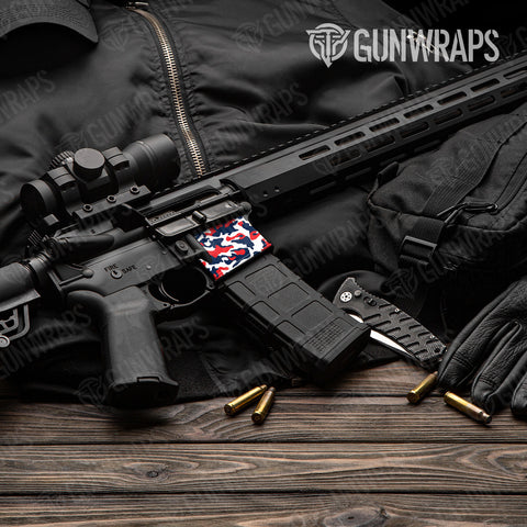 Classic Camo AR-15 Well Gun Skin Vinyl Wraps