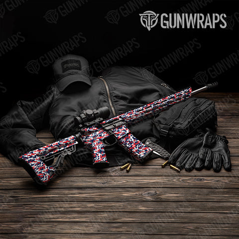 Classic Camo AR-15 Gun Skin Vinyl Wraps