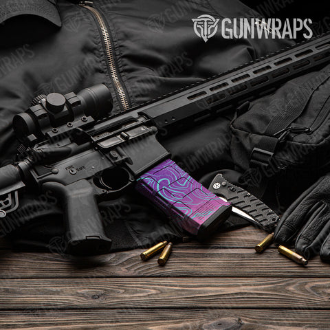 Damascus AR-15 Mag Gun Skin Vinyl Wraps