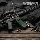 Damascus Green AR 15 Mag & Mag Well Gun Skin Vinyl Wrap