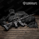 Digital Urban Night Camo AR 15 Gun Skin Vinyl Wrap