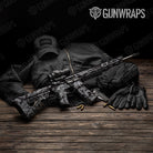 Erratic Midnight Camo AR 15 Gun Skin Vinyl Wrap